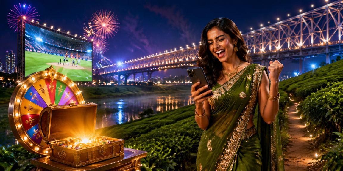 রাজশাহীর চা বাগানে ক্রিকেট বেটিং উপভোগ করছেন একজন তরুণ বাংলাদেশি ব্যবহারকারী